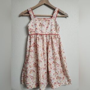 Girl's Vintage Style Dress Size 7 Sun Dress